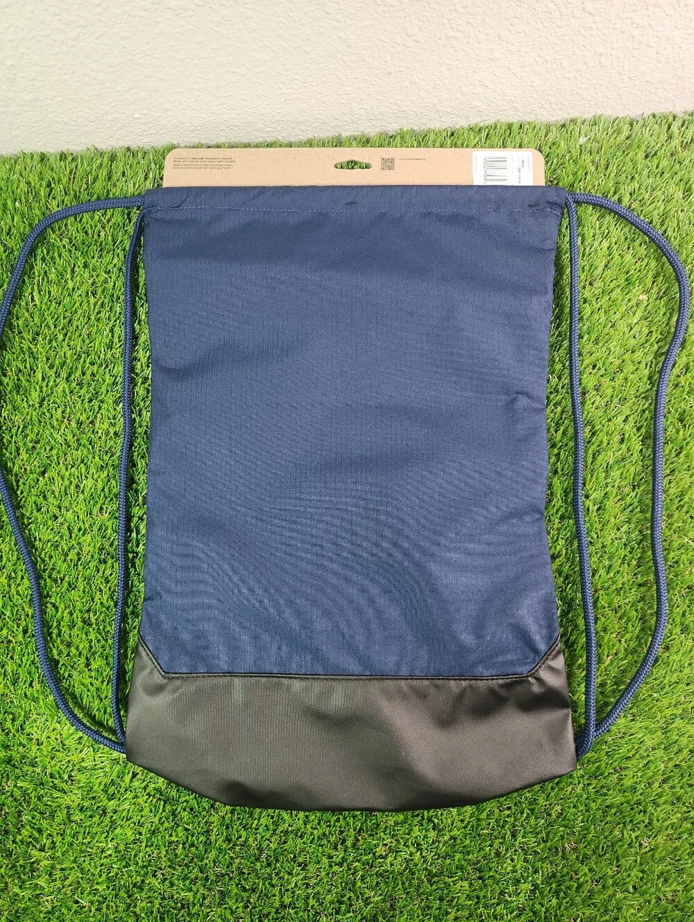 Nike Brasilia Drawstring Gym Sack Backpack Bag Navy/Black NWT DM3978-410